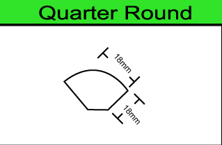 quarter round