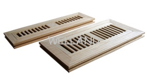 floor registers, wooden vents, air grilles, air diffusers